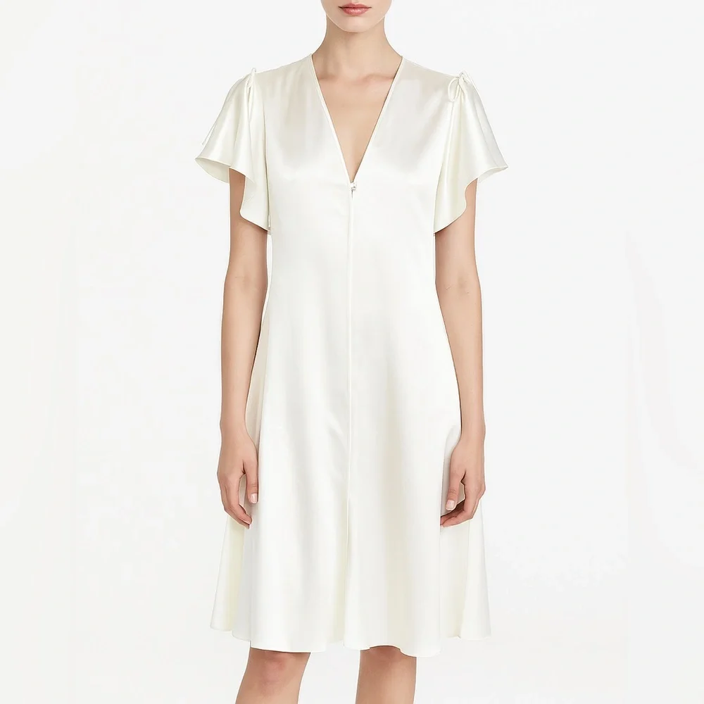 oscar midi dress white Oscar Midi Dress White